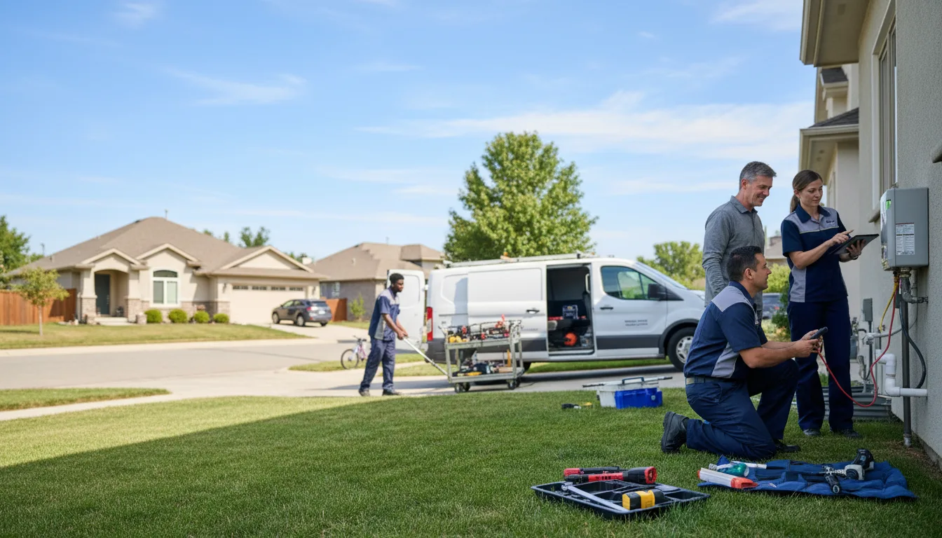 Tankless water heater service in Monroeton, PA